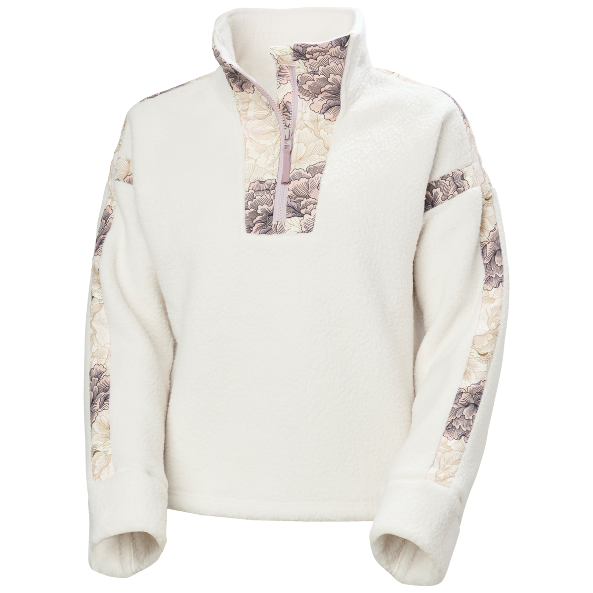 Helly Hansen Women's Imperial Pile Half Zip Pullover Fleece Top Snow 046 49581
