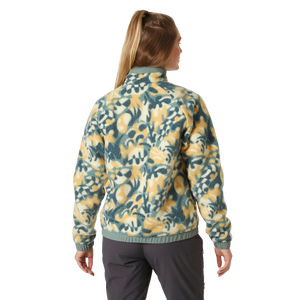 Helly Hansen Women's Imperial Printed Pile Full Snap Fleece (Sand Bruce Aop)