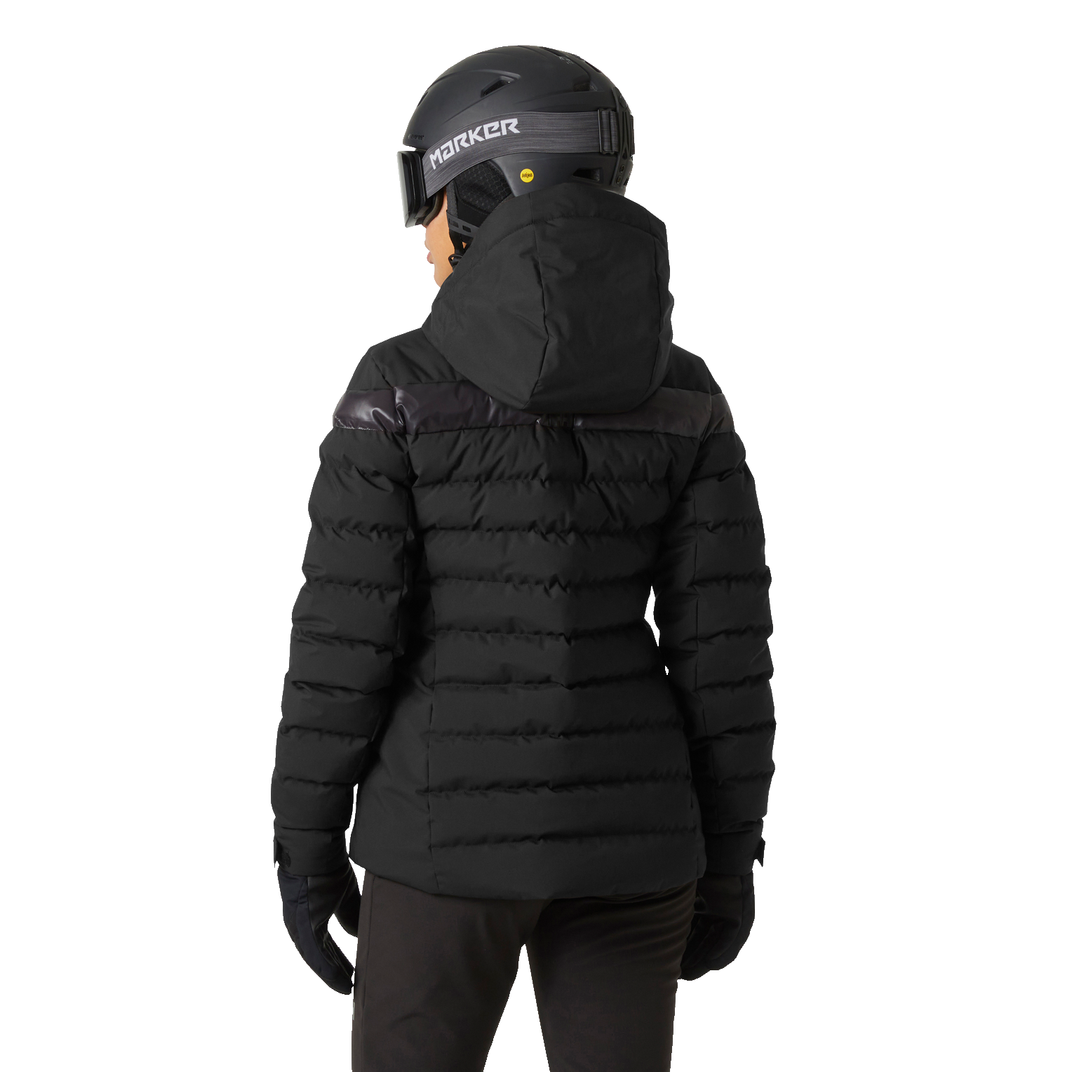 Helly Hansen Women's Imperial Puffy Insulated HT Waterproof Ski Jacket (Black)