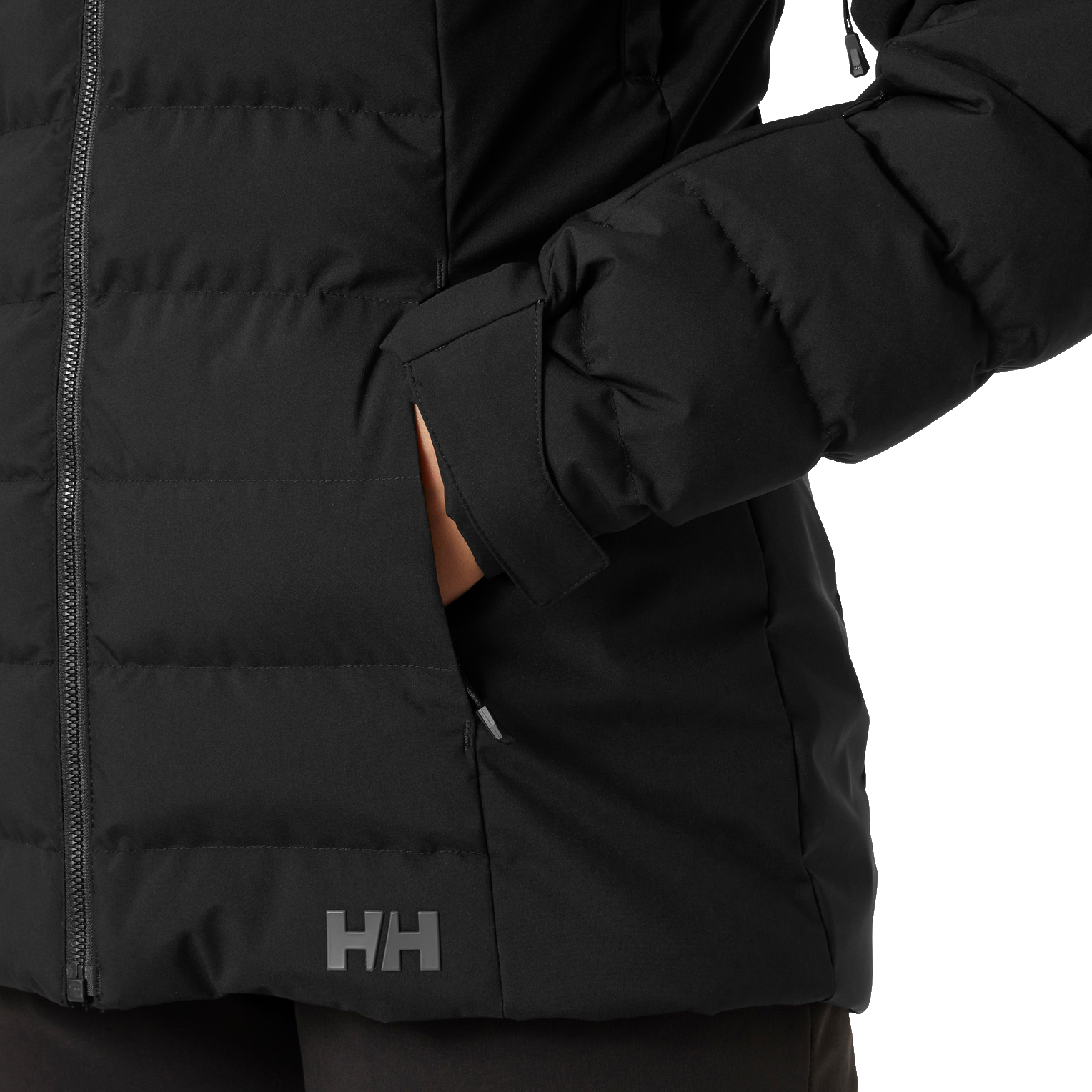 Helly Hansen Women's Imperial Puffy Insulated HT Waterproof Ski Jacket (Black)