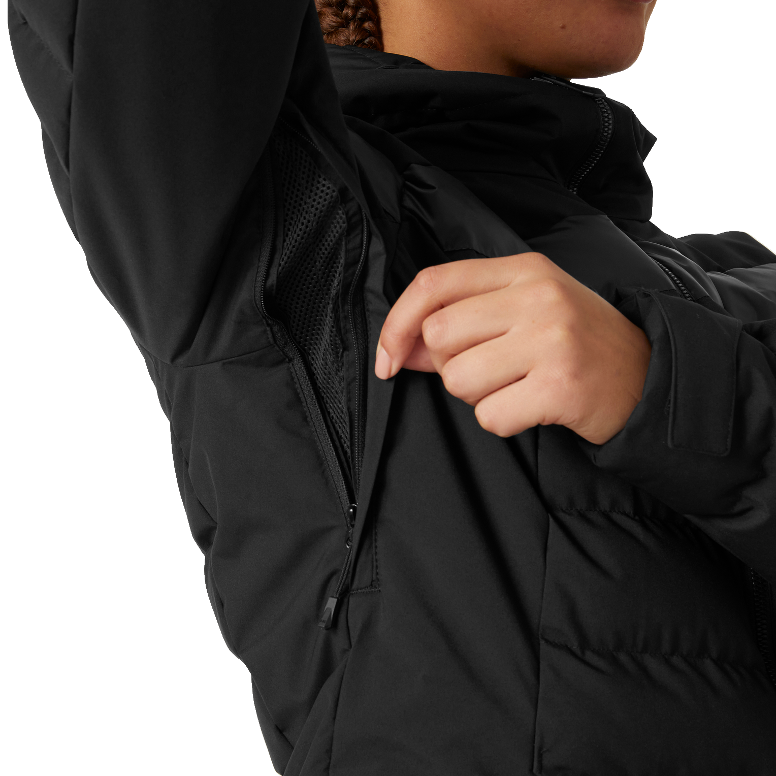 Helly Hansen Women's Imperial Puffy Insulated HT Waterproof Ski Jacket (Black)