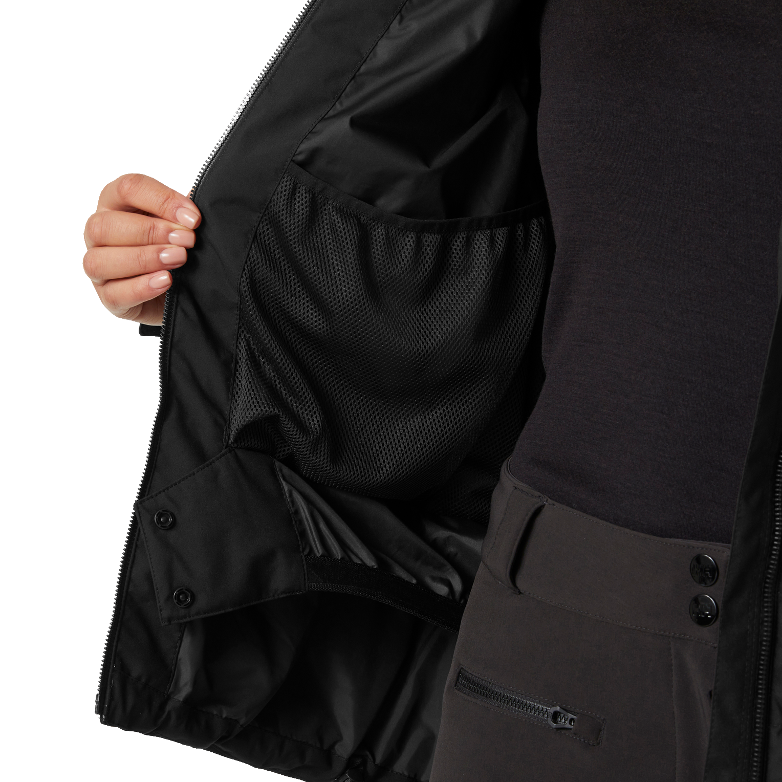 Helly Hansen Women's Imperial Puffy Insulated HT Waterproof Ski Jacket (Black)