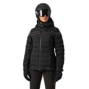 Helly Hansen Women's Imperial Puffy Insulated HT Waterproof Ski Jacket (Black)