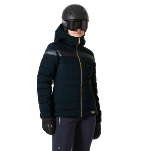 Helly Hansen Women's Imperial Puffy Insulated HT Waterproof Ski Jacket (Navy)