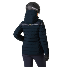 Load image into Gallery viewer, Helly Hansen Women&#39;s Imperial Puffy Insulated HT Waterproof Ski Jacket (Navy)
