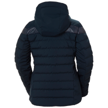 Load image into Gallery viewer, Helly Hansen Women&#39;s Imperial Puffy Insulated HT Waterproof Ski Jacket (Navy)
