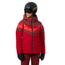 Load image into Gallery viewer, Helly Hansen Women&#39;s Imperial Puffy Insulated Ski Jacket (Mars Red)
