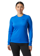 Load image into Gallery viewer, Helly Hansen Women&#39;s Lifa Active Solen Long Sleeve Technical Tee (Ultra Blue)
