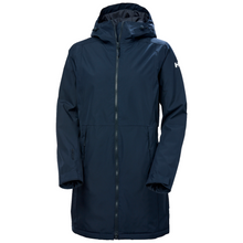 Load image into Gallery viewer, Helly Hansen Women&#39;s Lisburn Waterproof Insulated Parka (Navy)
