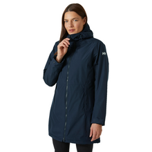 Load image into Gallery viewer, Helly Hansen Women&#39;s Lisburn Waterproof Insulated Parka (Navy)
