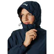 Load image into Gallery viewer, Helly Hansen Women&#39;s Lisburn Waterproof Insulated Parka (Navy)
