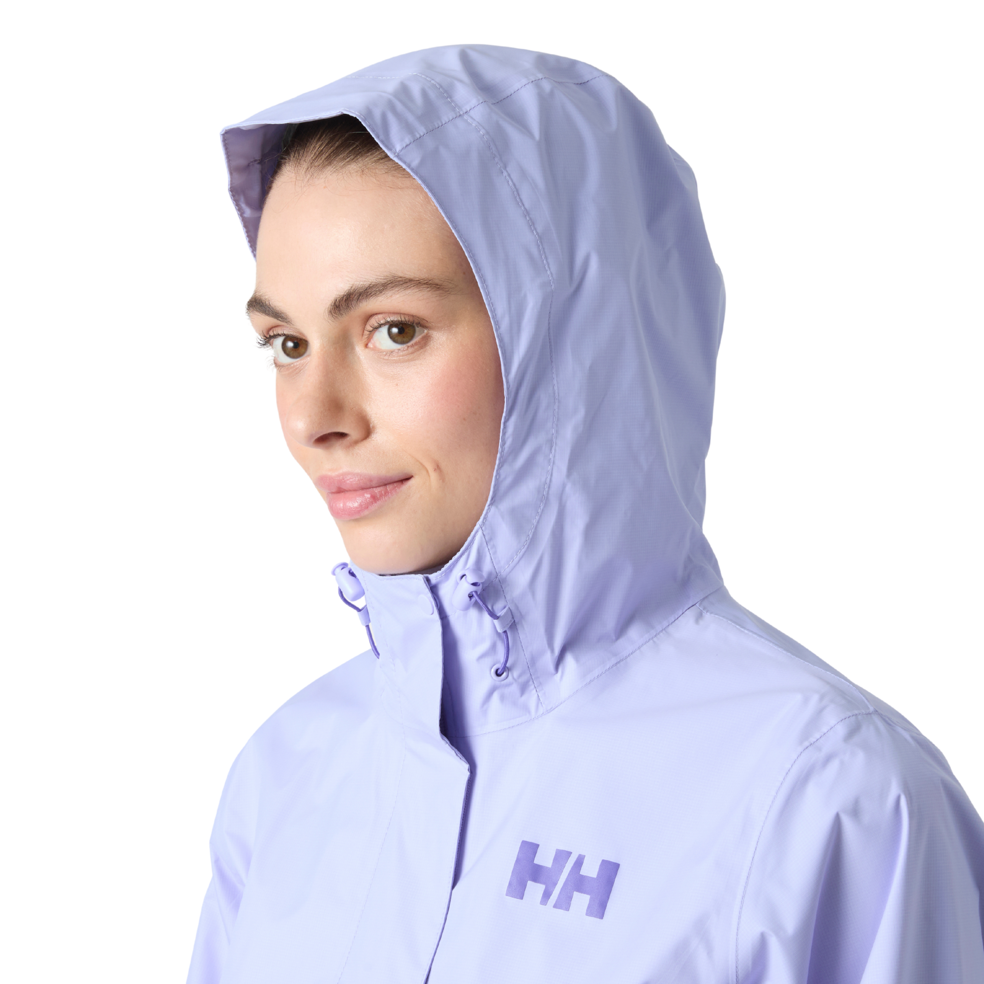 Helly Hansen Women's Loke HT 2.5L Waterproof Jacket (Bright Lavender)