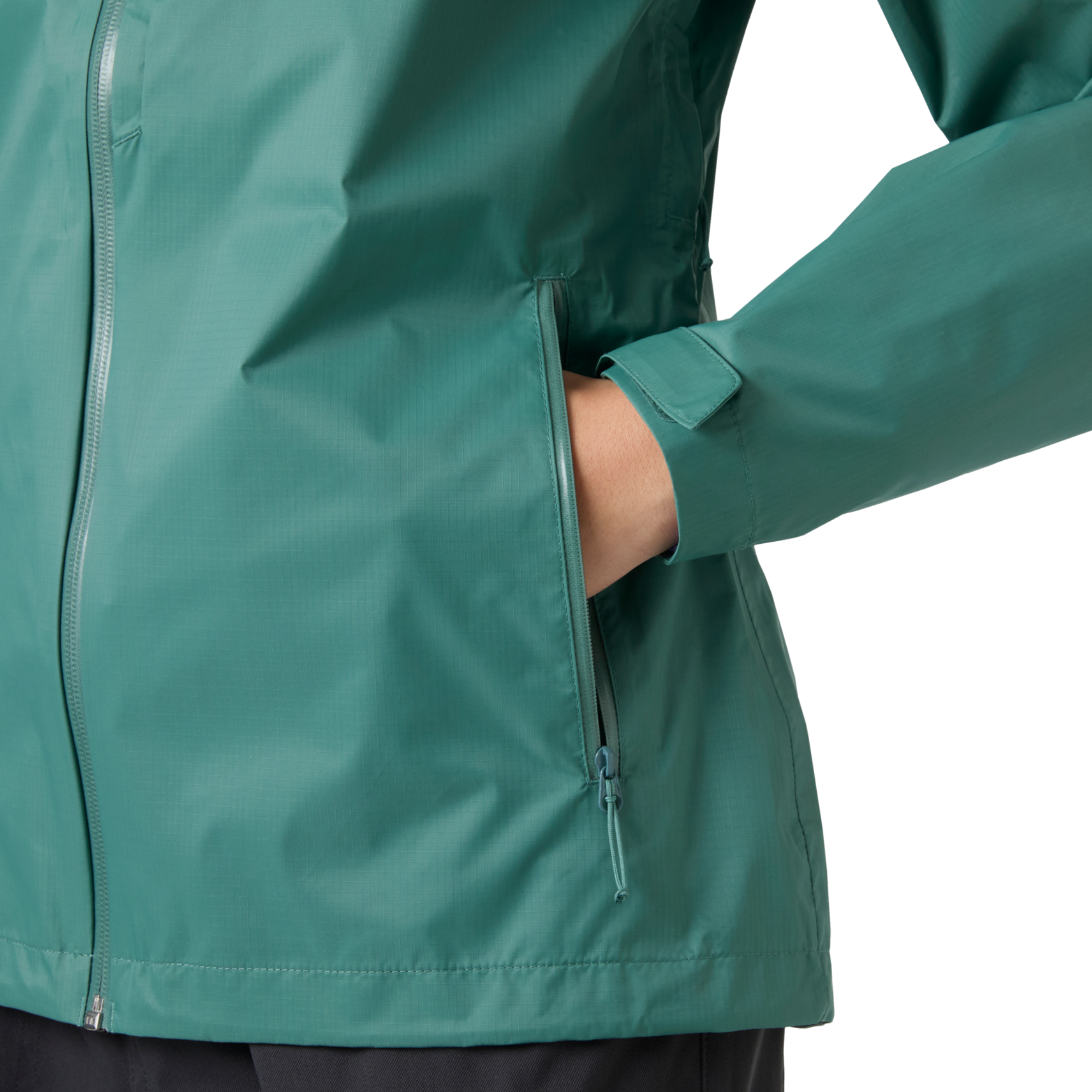 Helly Hansen Women's Loke Terra 2.5L HT Waterproof Jacket Opal Green 494 63389