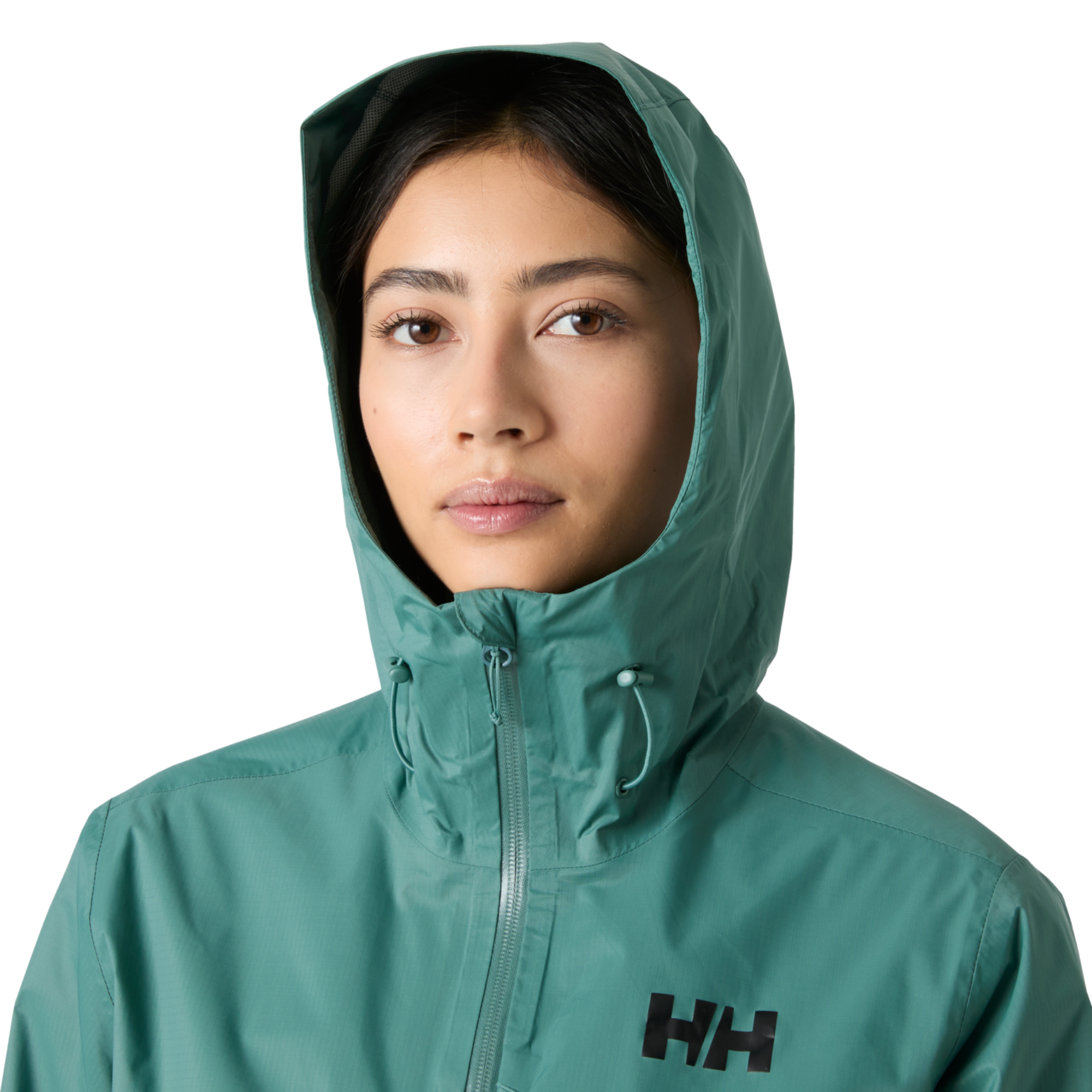 Helly Hansen Women's Loke Terra 2.5L HT Waterproof Jacket Opal Green 494 63389