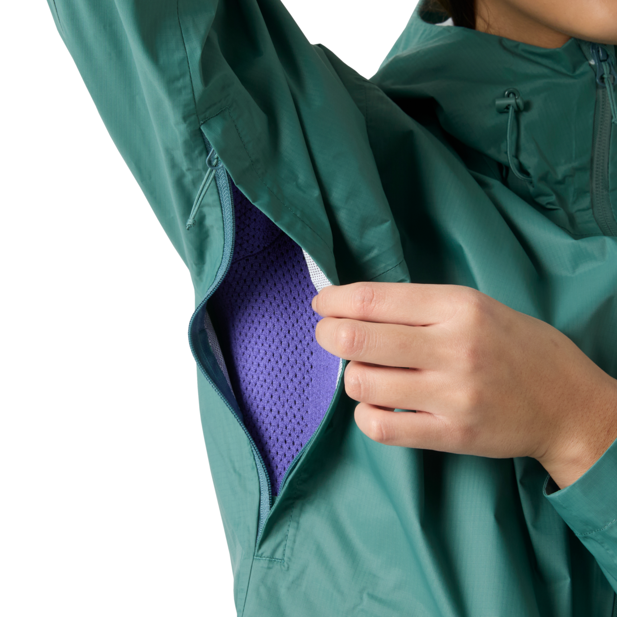 Helly Hansen Women's Loke Terra 2.5L HT Waterproof Jacket Opal Green 494 63389