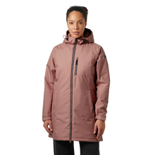 Load image into Gallery viewer, Helly Hansen Women&#39;s Long Belfast Winter HT Waterproof Insulated Parka (Ash Rose)
