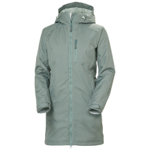 Load image into Gallery viewer, Helly Hansen Women&#39;s Long Belfast Winter Insulated HT Waterproof Parka (Grey Cactus)
