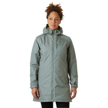 Load image into Gallery viewer, Helly Hansen Women&#39;s Long Belfast Winter Insulated HT Waterproof Parka (Grey Cactus)
