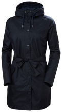 Load image into Gallery viewer, Helly Hansen Women&#39;s Lyness II Waterproof Rain Coat (Navy)
