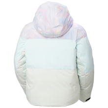 Load image into Gallery viewer, Helly Hansen Women&#39;s Nora Short Puffy Insulated Ski Jacket (Reflections AOP)
