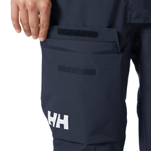 Load image into Gallery viewer, Helly Hansen Women's Pier 4.0 HT Waterproof Sailing Bib (Navy)
