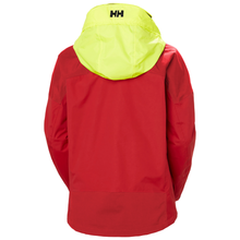 Load image into Gallery viewer, Helly Hansen Women's Pier 4.0 HT Waterproof Sailing Jacket (Alert Red)
