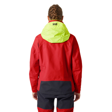 Load image into Gallery viewer, Helly Hansen Women's Pier 4.0 HT Waterproof Sailing Jacket (Alert Red)
