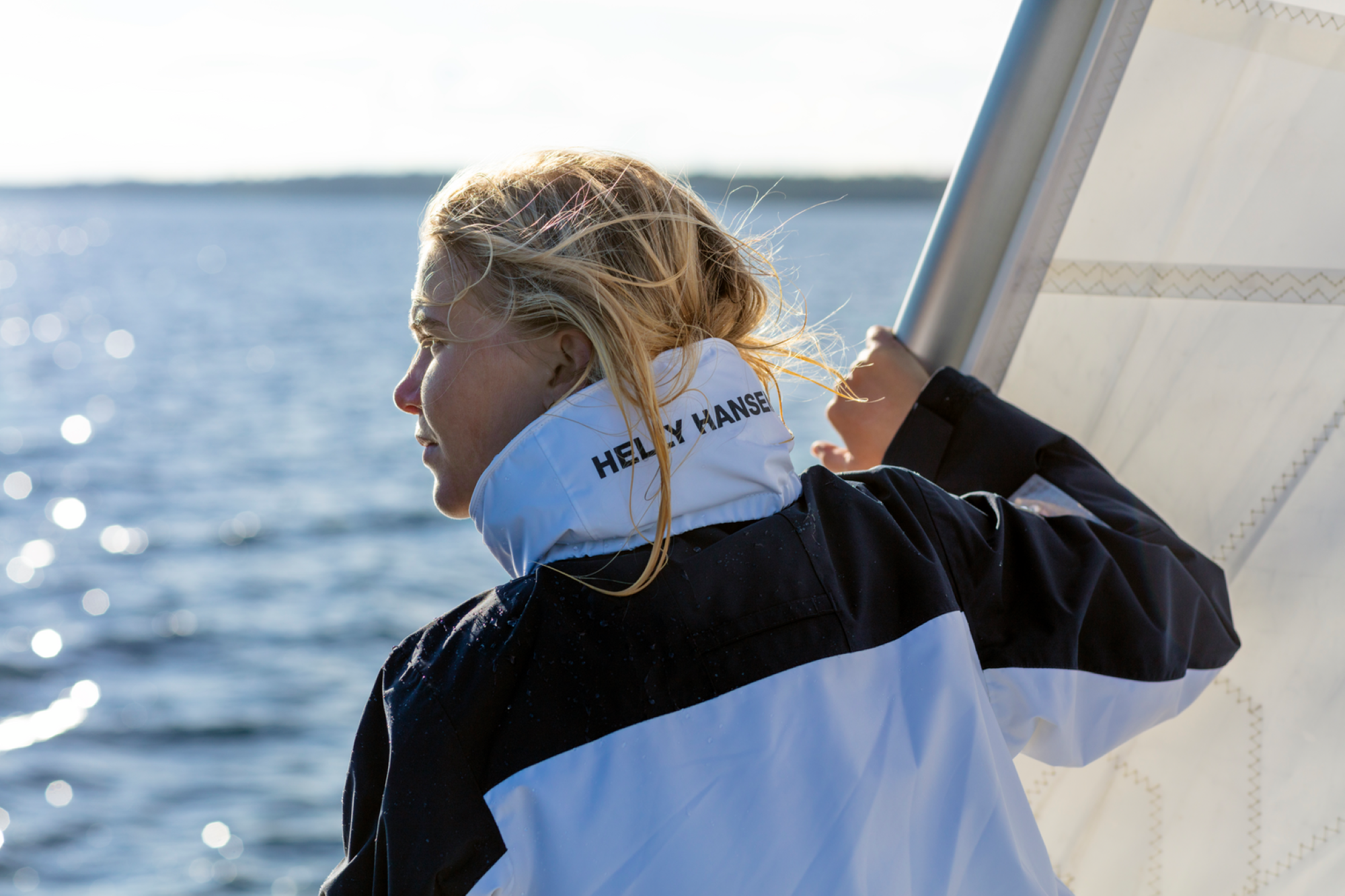 Helly Hansen Women's Quayside Waterproof Sailing Jacket (White)