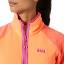 Load image into Gallery viewer, Helly Hansen Women&#39;s Rig Half Zip Fleece Top (Peach Echo)
