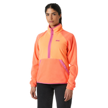 Load image into Gallery viewer, Helly Hansen Women&#39;s Rig Half Zip Fleece Top (Peach Echo)
