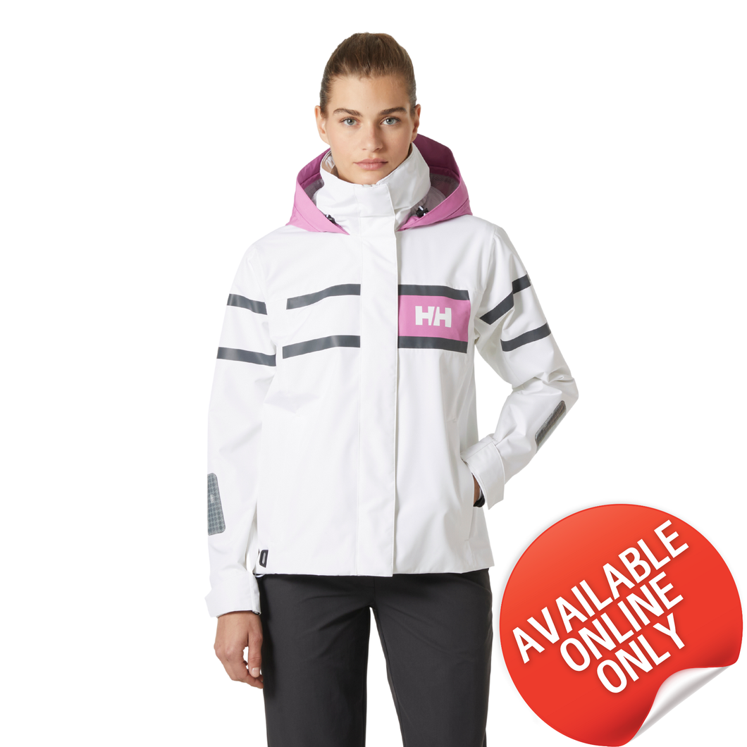 Helly Hansen Women's Salt Inshore HT Sailing Jacket (White)