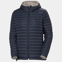 Load image into Gallery viewer, Helly Hansen Women&#39;s Sirdal Hooded Insulated Jacket (Navy)
