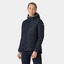 Load image into Gallery viewer, Helly Hansen Women&#39;s Sirdal Hooded Insulated Jacket (Navy)
