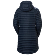 Load image into Gallery viewer, Helly Hansen Women&#39;s Sirdal Long Insulated Parka (Navy)
