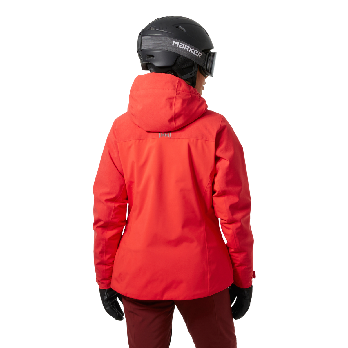 Helly Hansen Women's Snowplay Waterproof Ski Jacket Alert Red 223 65735