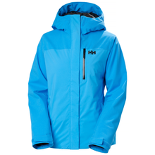 Load image into Gallery viewer, Helly Hansen Women&#39;s Snowplay Waterproof Ski Jacket (Cyan)
