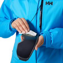 Load image into Gallery viewer, Helly Hansen Women&#39;s Snowplay Waterproof Ski Jacket (Cyan)
