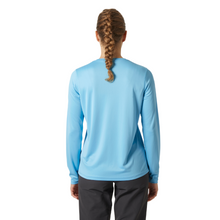 Load image into Gallery viewer, Helly Hansen Women&#39;s Tech Crew Long Sleeve UPF50 Technical Top  2.0 (Aqua)
