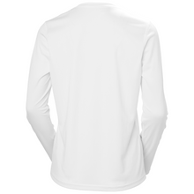 Load image into Gallery viewer, Helly Hansen Women&#39;s Tech Crew Long Sleeve UPF50 Technical Top 2.0 (White)
