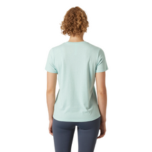 Load image into Gallery viewer, Helly Hansen Women&#39;s Tech Logo Short Sleeve Technical Tee (Lagoon)
