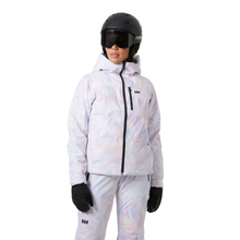 Load image into Gallery viewer, Helly Hansen Women&#39;s Valdisere 3.0 2L HT Waterproof Insulated Ski Jacket (Reflections AOP)
