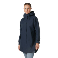 Load image into Gallery viewer, Helly Hansen Women&#39;s Valentia 2.0 Waterproof Coat (Navy)
