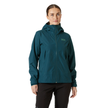 Load image into Gallery viewer, Helly Hansen Women&#39;s Verglas Infinity HT 3L Waterproof Jacket 2.0 (Dark Creek)
