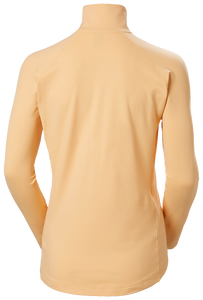 Helly Hansen Women's Verglas Half Zip Fleece Top (Miami Peach)