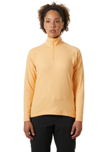 Load image into Gallery viewer, Helly Hansen Women&#39;s Verglas Half Zip Fleece Top (Miami Peach)
