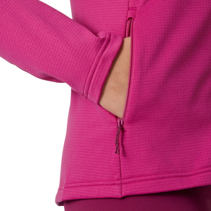 Helly Hansen Women's Versalite Full Zip Fleece (Magenta 2.0)