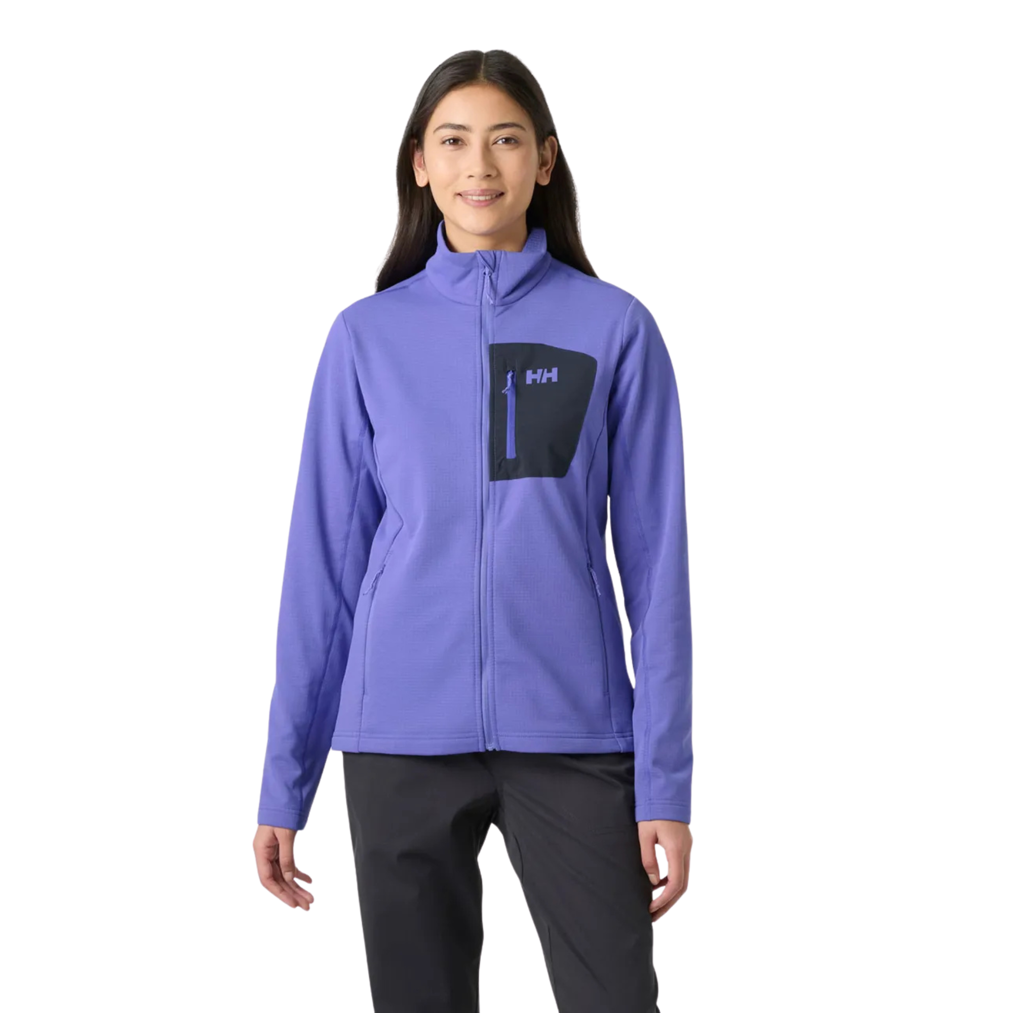 Helly Hansen Women's Versalite Full Zip Fleece Ultra Violet 690 49605