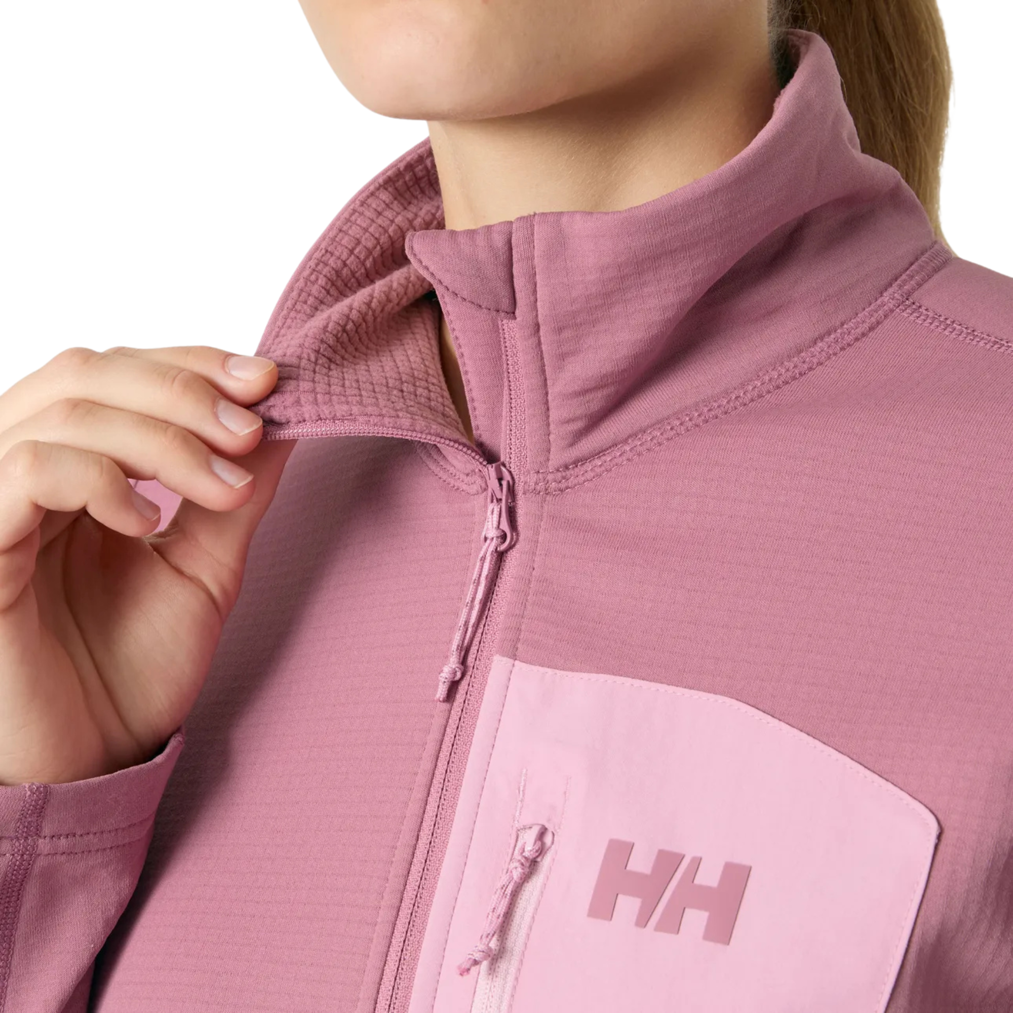 Helly Hansen Women's Versalite Half Zip Fleece Top Wildberry 664 49559