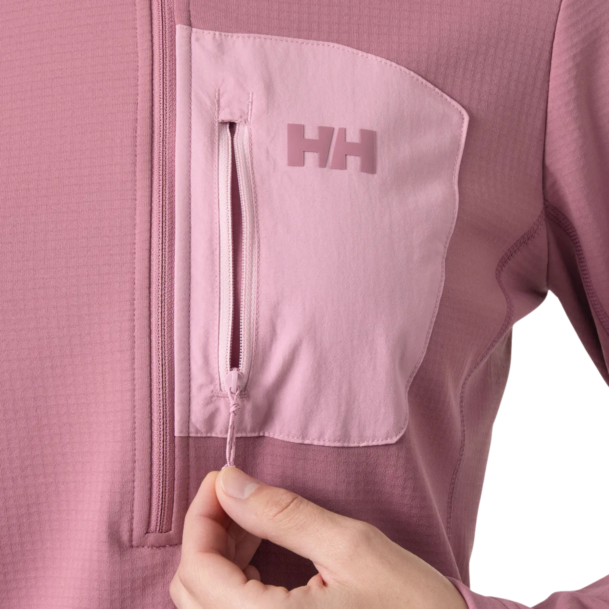 Helly Hansen Women's Versalite Half Zip Fleece Top Wildberry 664 49559