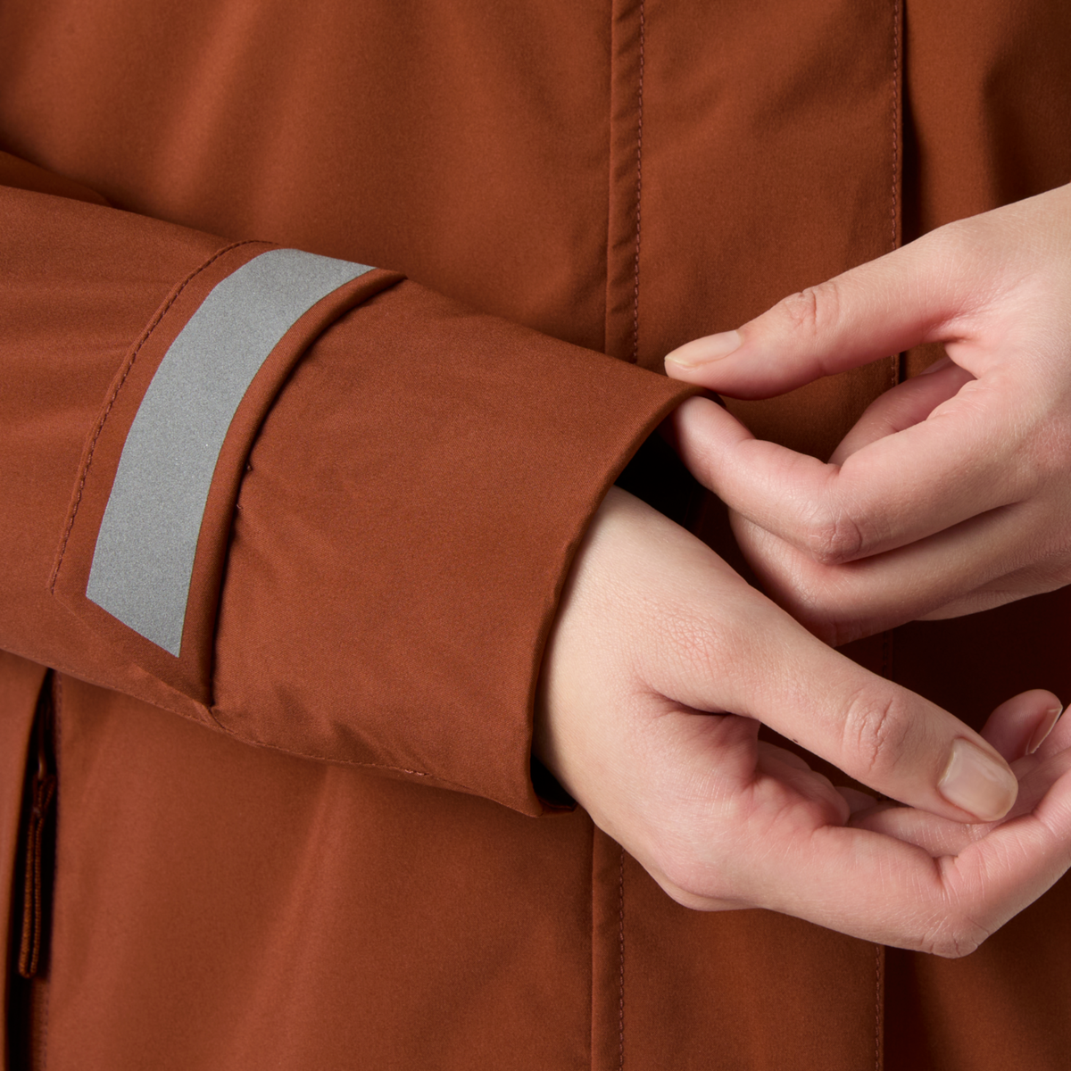 Helly Hansen Women's Victoria HT Waterproof Insulated Parka Rain Coat Iron Oxide 301 53514